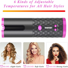 Load image into Gallery viewer, InfinityCurler™ Auto Rotating Ceramic Hair Curler
