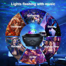 Load image into Gallery viewer, AuroraLights™ 3-In-1 Galaxy Star Light Projector
